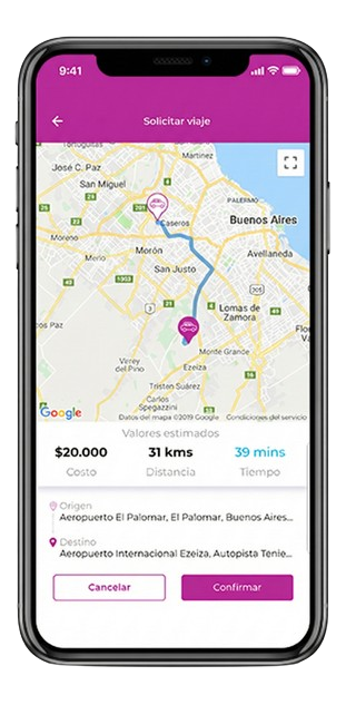 App Juarez en iPhone
